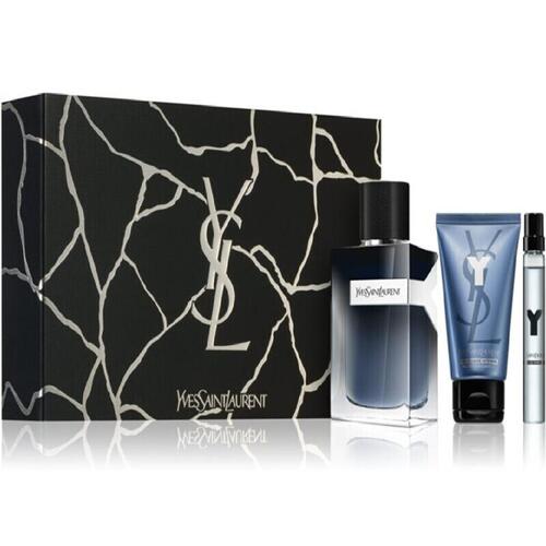 Parfume sæt til mænd YSL Y 100Ml Edp Vapo EDP 3 Dele