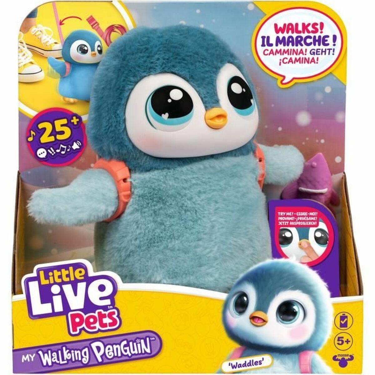 Moose Toys Little Live Pets My Little Penguin - interaktiv babydukke billede