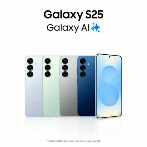 Smartphone Samsung Galaxy S25 AI 6,2" Qualcomm Snapdragon 8 Elite 12 GB RAM 256 GB Blå