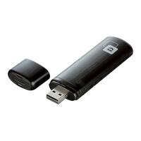 Wi-Fi USB-adapter D-Link DWA-182 5 GHz Sort