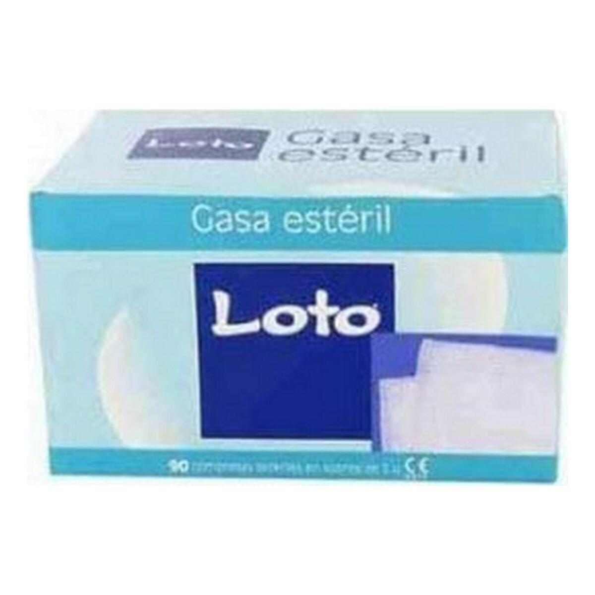 Indasec Loto sterile gazekompresser - 100 % bomuld, 90 stk