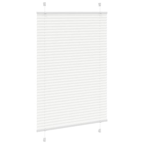 Plisségardin Hvid 95x100 cm Stofbredde 94,4 cm Polyester (OUTLET A)