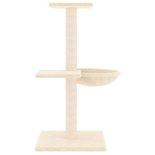 Kradsetræ med sisalstolper 72 cm cremefarvet (OUTLET A)