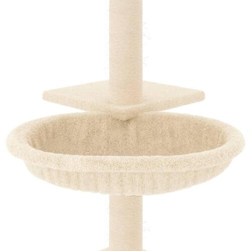 Kradsetræ med sisalstolper 72 cm cremefarvet (OUTLET A)