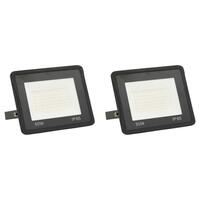 LED-projektører 2 stk. 50 W varm hvid