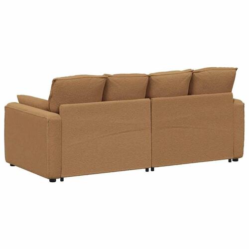 Modulsofa med hynder beige