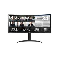 Skærm LG 34WR50QK-B 34" 4K Ultra HD LCD Wide Quad HD