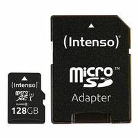 Mikro-SD-hukommelseskort med adapter INTENSO 128 GB 128 GB