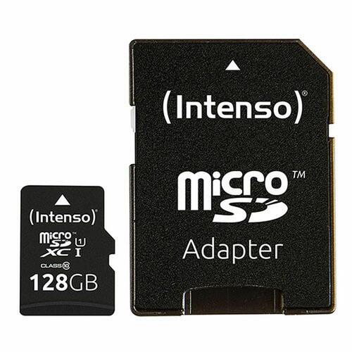 Mikro-SD-hukommelseskort med adapter INTENSO 128 GB 128 GB