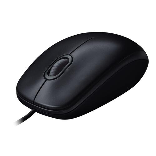 Optisk mus Logitech LGT-M90 USB Sort Grå