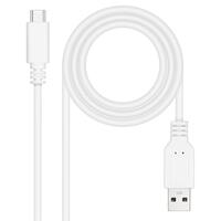 USB 2.0-kabel NANOCABLE Hvid 3 m