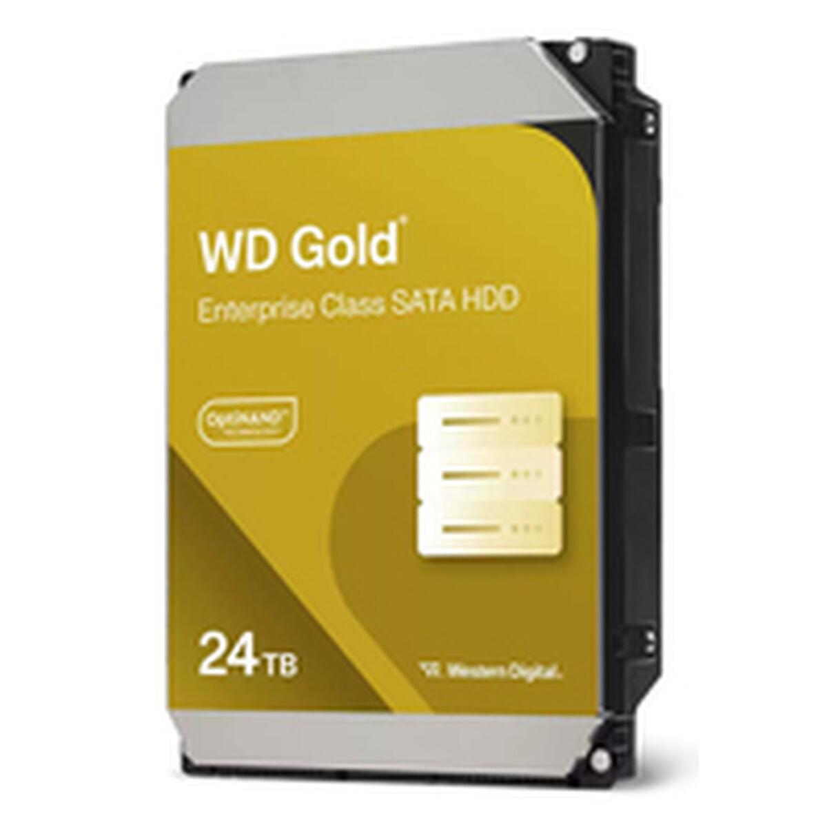 WD Gold WD242KRYZ - Harddisk - Enterprise - 24 TB - intern - 3.5 - SATA 6Gb/s - 7200 rpm - buffer: 512 MB