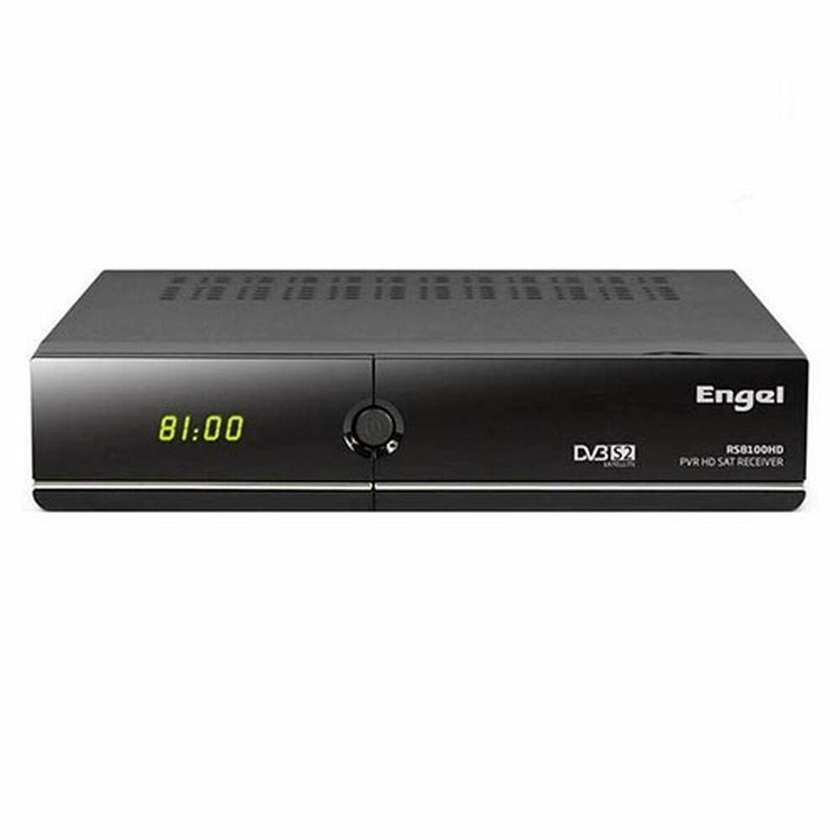 Satellitmodtager Engel Sort