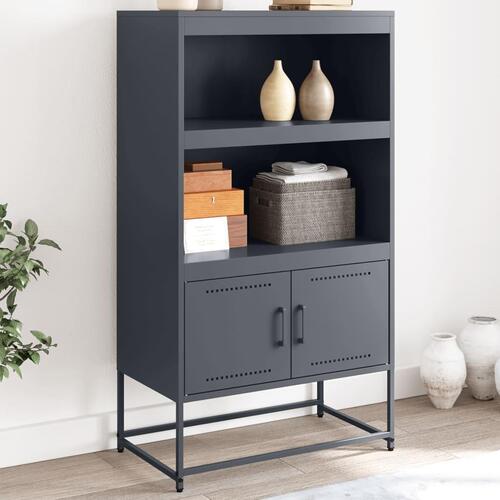 Skab 68,5x38,5x107 cm stål olivengrøn