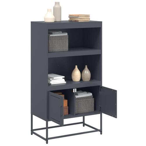 Skab 68,5x38,5x107 cm stål olivengrøn