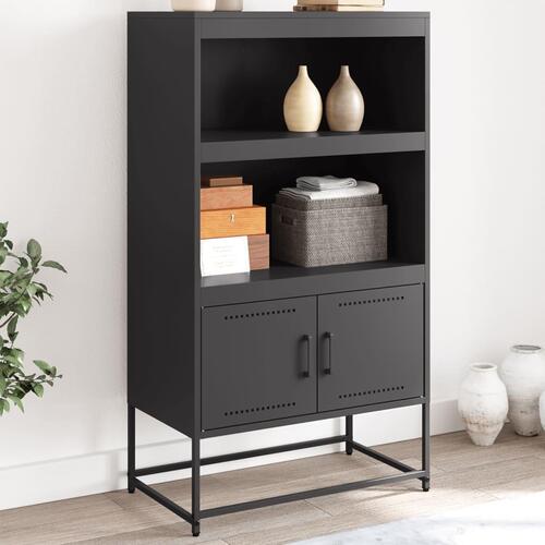 Skab 68,5x38,5x107 cm stål lyserød