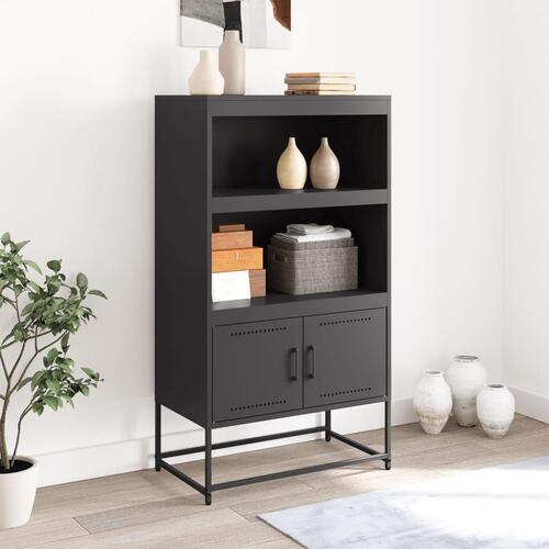 Skab 68,5x38,5x107 cm stål lyserød
