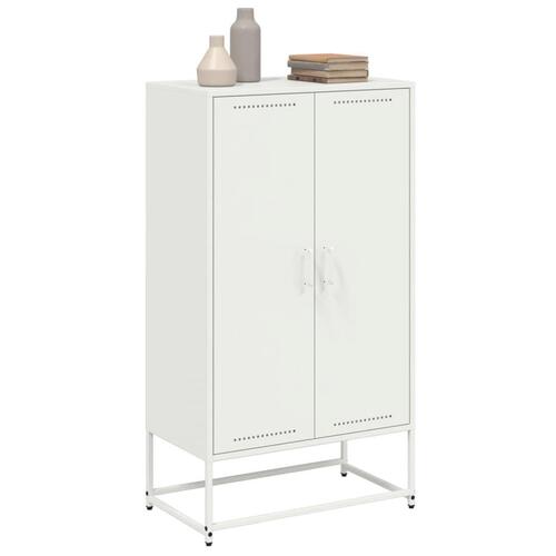 Skab 68,5x38,5x123,5 cm stål lyserød