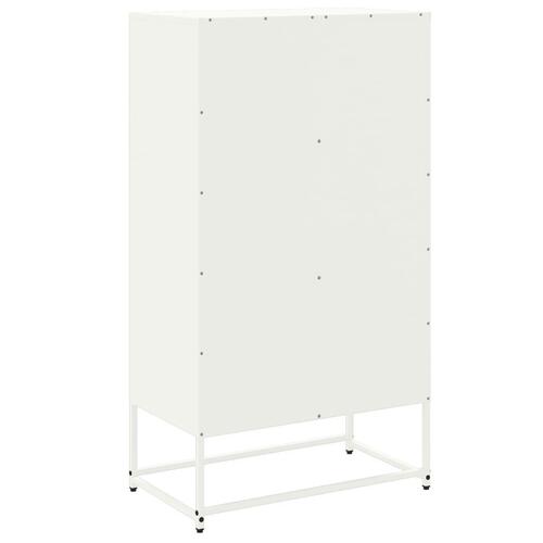Skab 68,5x38,5x123,5 cm stål lyserød