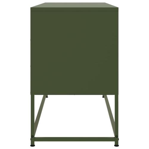 Højskab 36x39x107 cm stål hvid