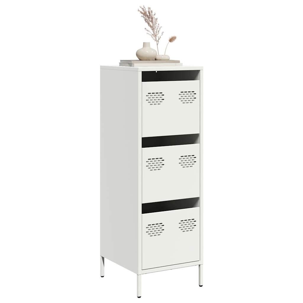 Skab 39x35x103,5 cm stål sort billede