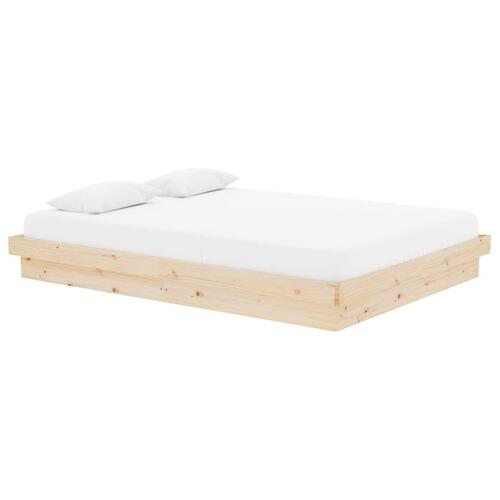 Sengeramme 140x190 cm massivt træ