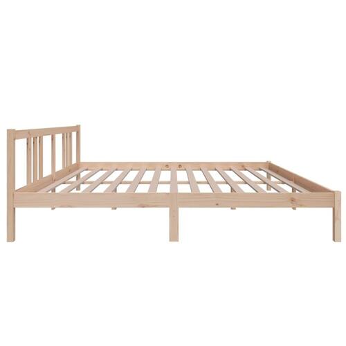 Sengeramme 180x200 cm massivt fyrretræ