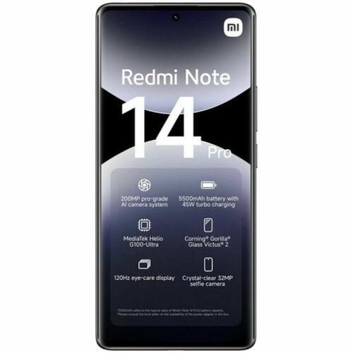 Smartphone Xiaomi 6,67" 8 GB RAM 256 GB Sort
