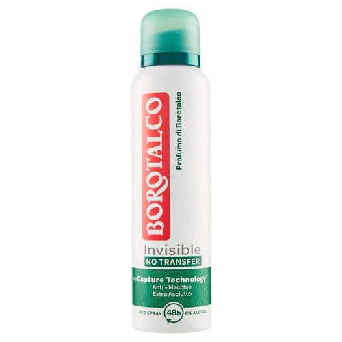Spray Deodorant Borotalco Invisible 150 ml