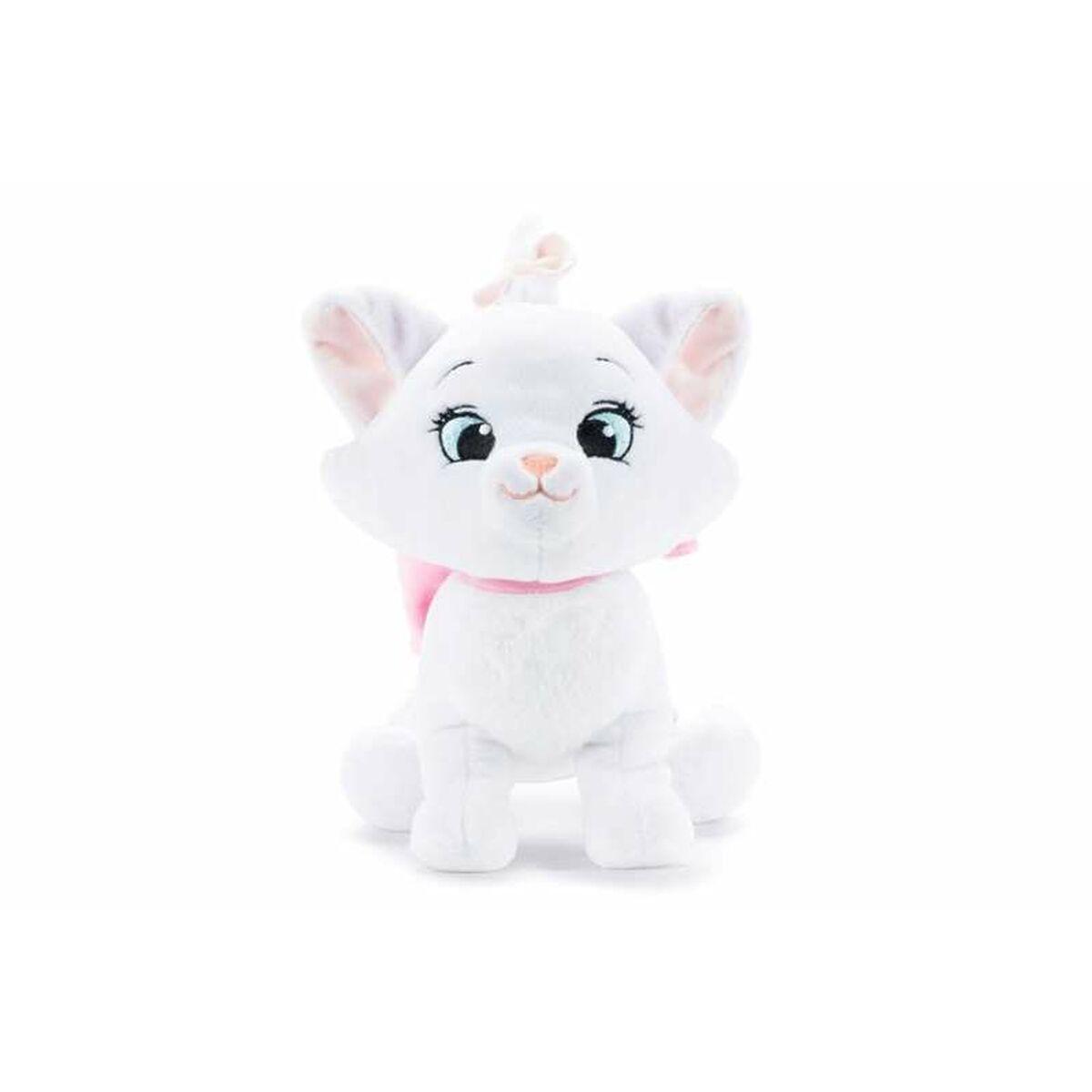 Tøjdyr Disney Cakey Cat - 25 cm - hvid polyester billede