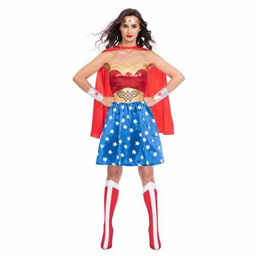 Kostume til voksne DC Comics Wonder Woman 5 Dele XL