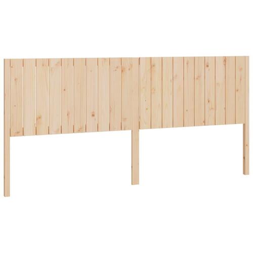 Sengegavl 205,5x4x100 cm massivt fyrretræ
