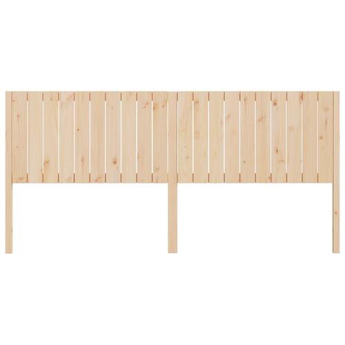 Sengegavl 205,5x4x100 cm massivt fyrretræ