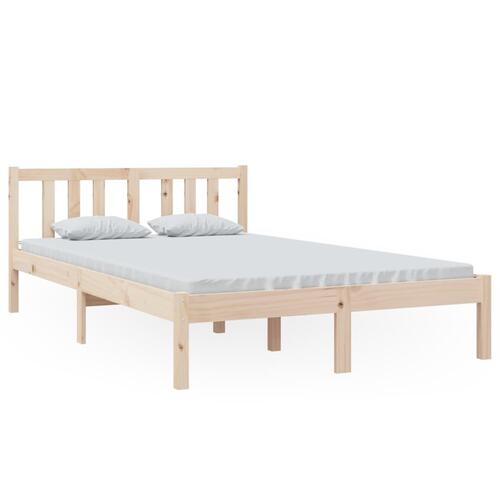 Sengeramme uden madras 120x200 cm massivt træ