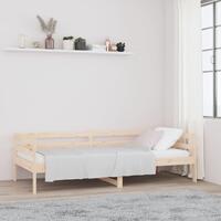 Daybed uden madras 80x200 cm massivt fyrretræ