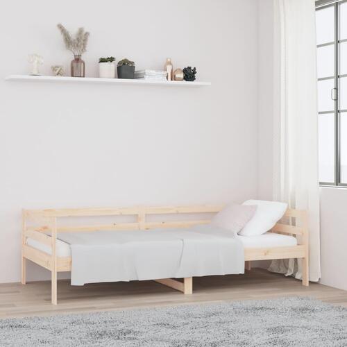 Daybed uden madras 80x200 cm massivt fyrretræ