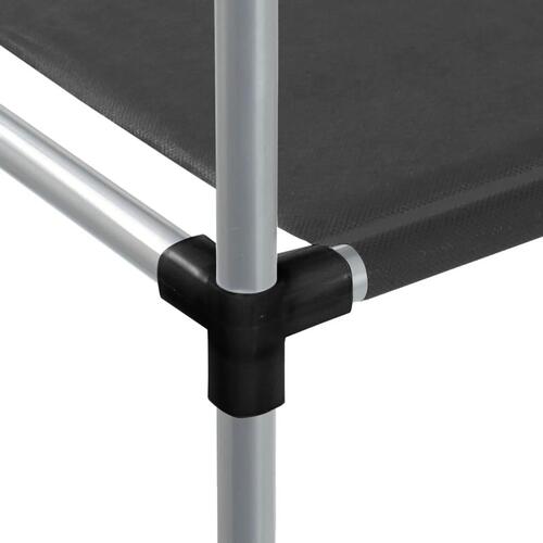 Opbevaringsreol over vaskemaskine 87x55x90,5 cm jern sort (OUTLET A)