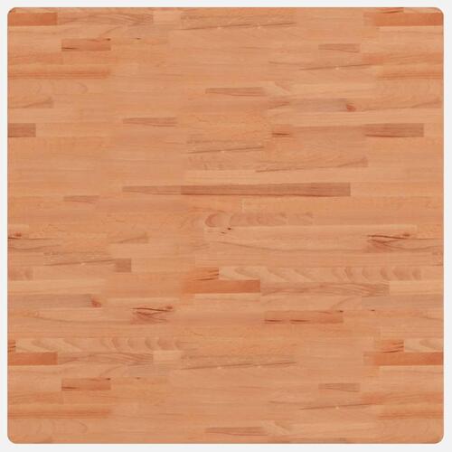 Bordplade 90x90x4 cm firkantet massivt bøgetræ