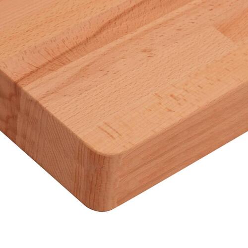 Bordplade 90x90x4 cm firkantet massivt bøgetræ