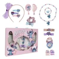 Tilbehør til Håret Stitch Pink 24 Dele