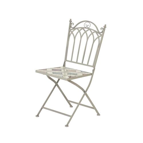 Polstrede Campingstol Lifetime Bistró 38 x 50 x 89 cm Brun Mosaik