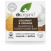 Shampoo og Hårbalsam 2 i 1 Dr.Organic Coconut and Orange 75 g Fast