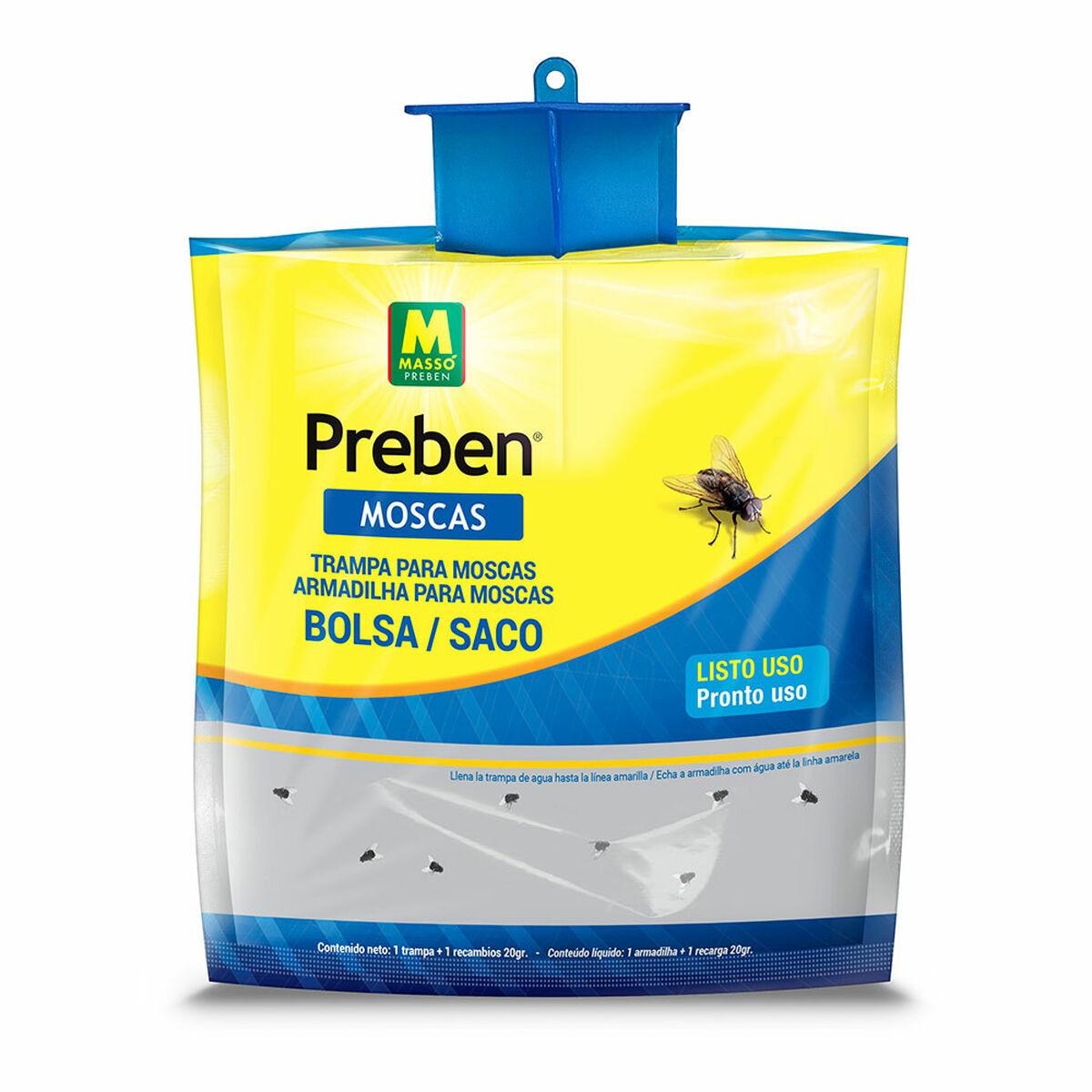 Massó Preben fluefælde - pose/sæk, klar til brug