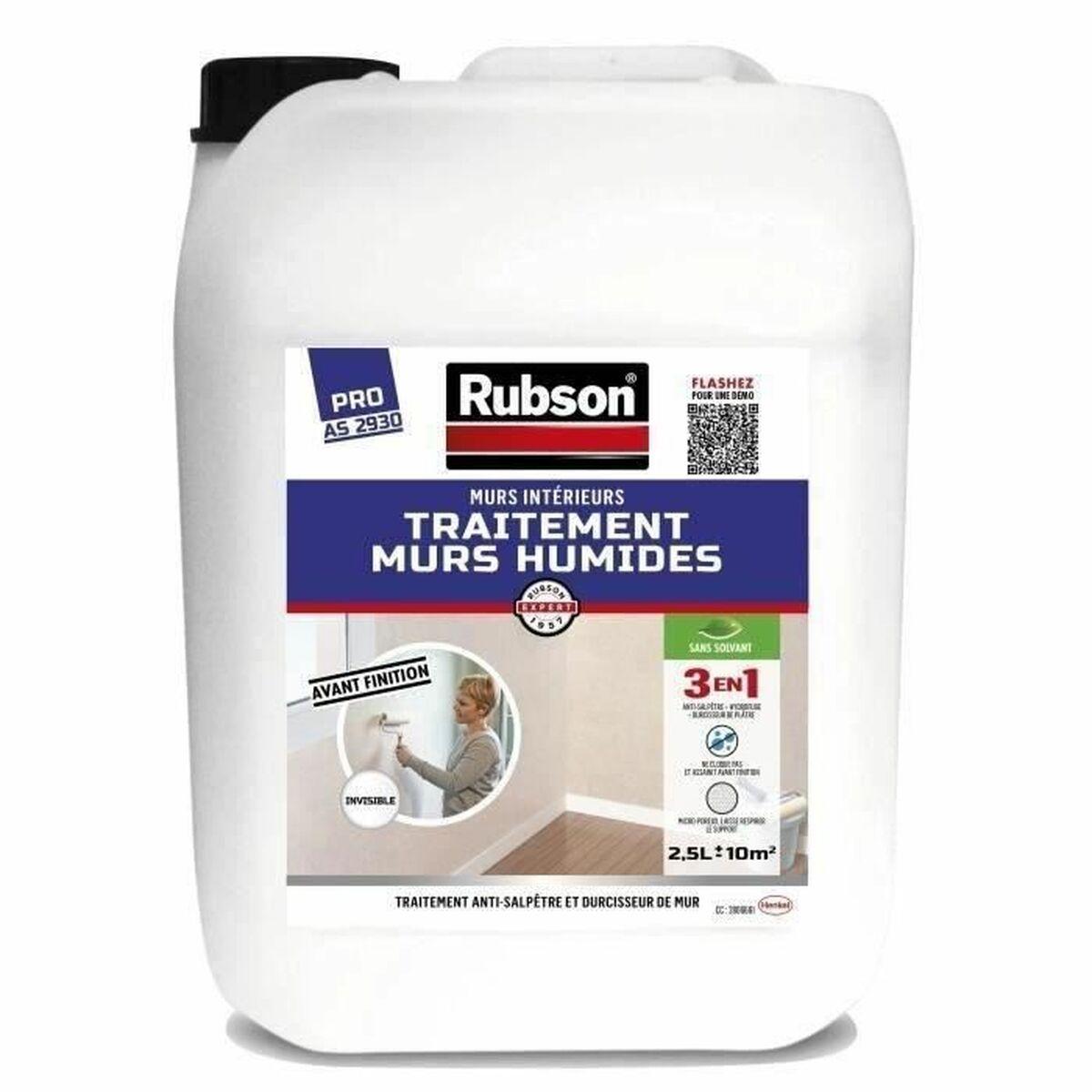 Rubson grunderingsmaling - gennemsigtig, mat, 2,5 l