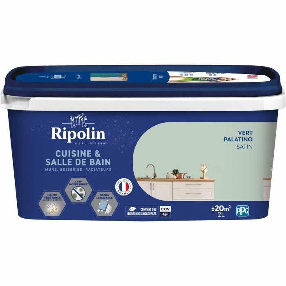 Ripolin grunderingsmaling - Vert, satin finish, 2 l