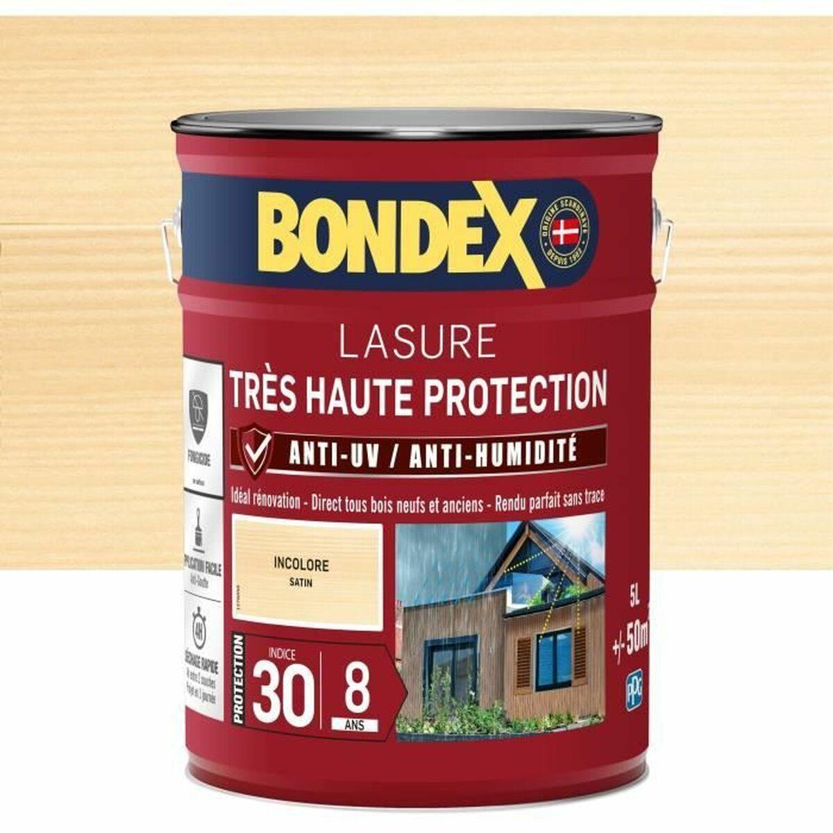 Bondex grunderingsmaling - satin, 5 l, gennemsigtig