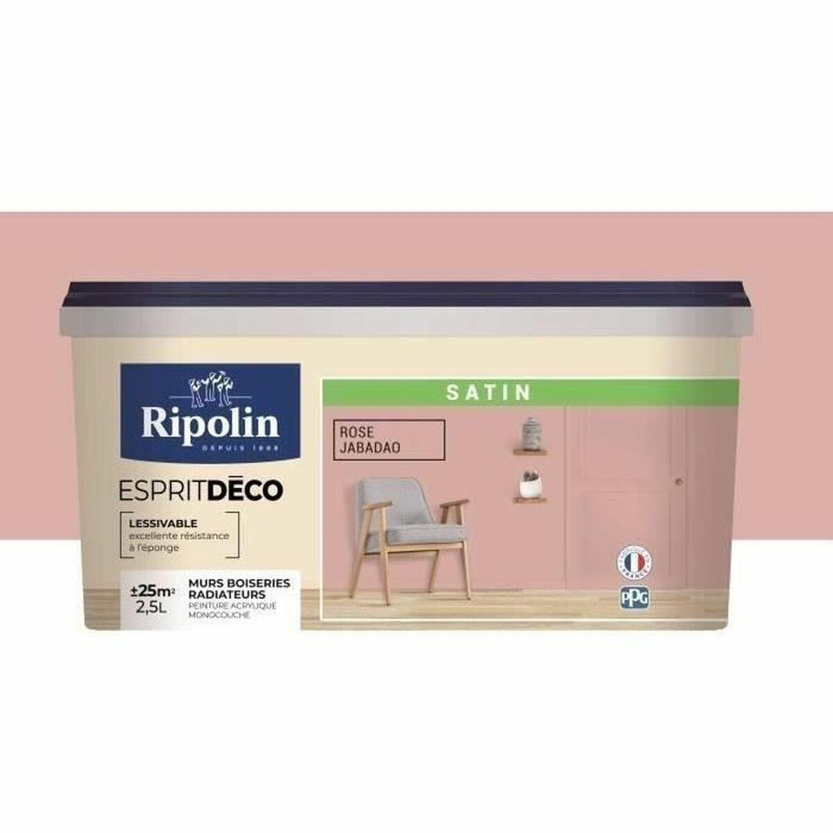 Ripolin grunderingsmaling - Rose, satin finish (indendørs)
