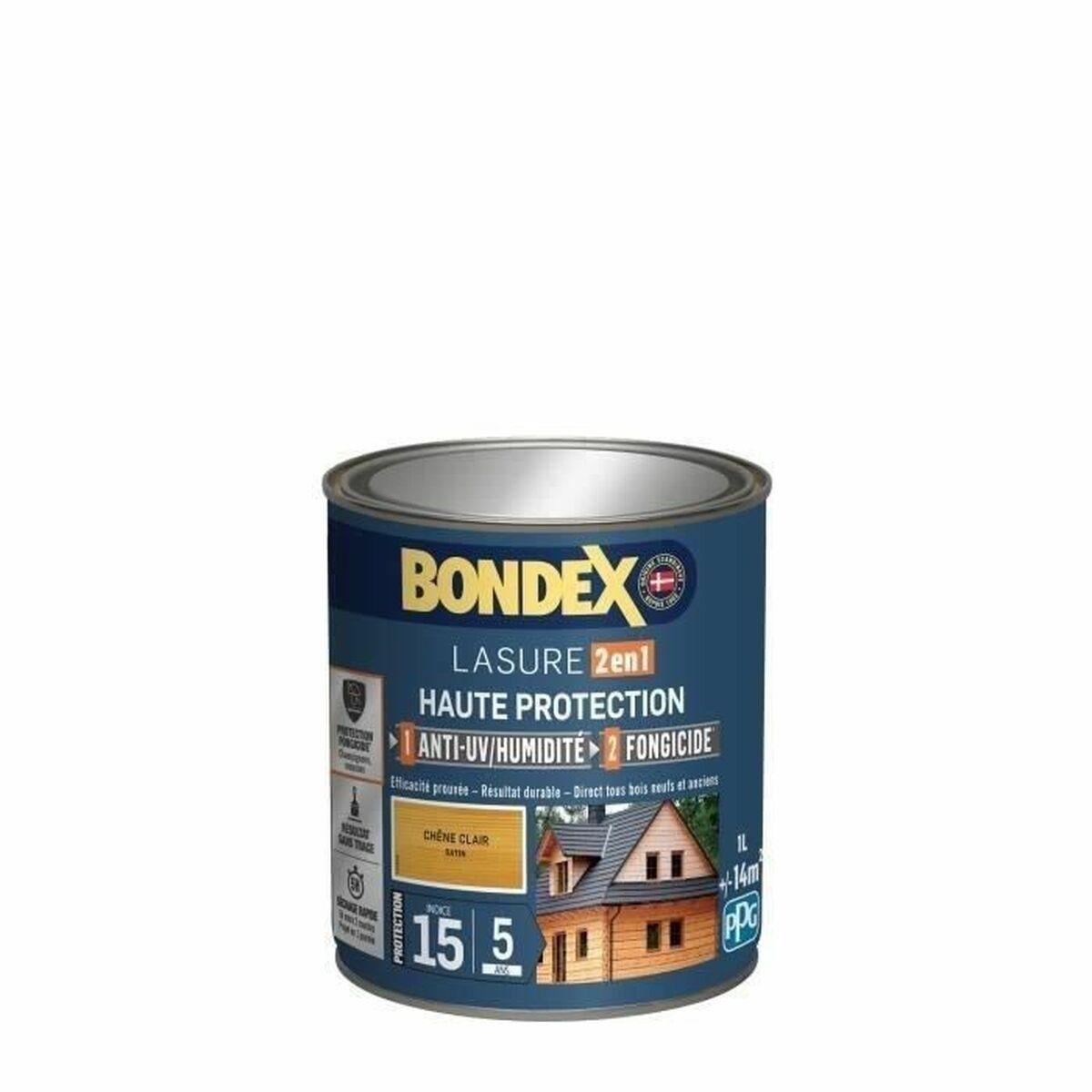 Bondex grunderingsmaling grå - satin, 1 l