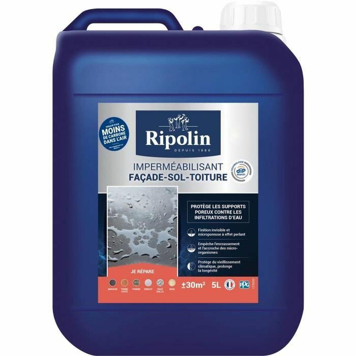 Ripolin grunderingsmaling - gennemsigtig forsegler 5 l