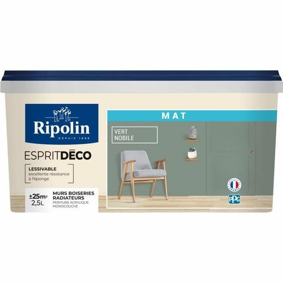 Ripolin grunderingsmaling Vert, mat - 2,5 l